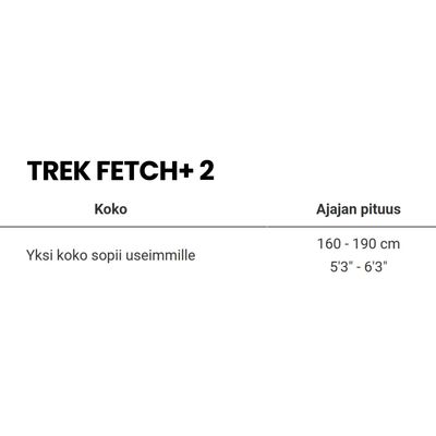 Trek Fetch+ 2