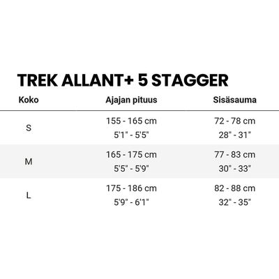 Trek Allant+ 5 Stagger 545Wh